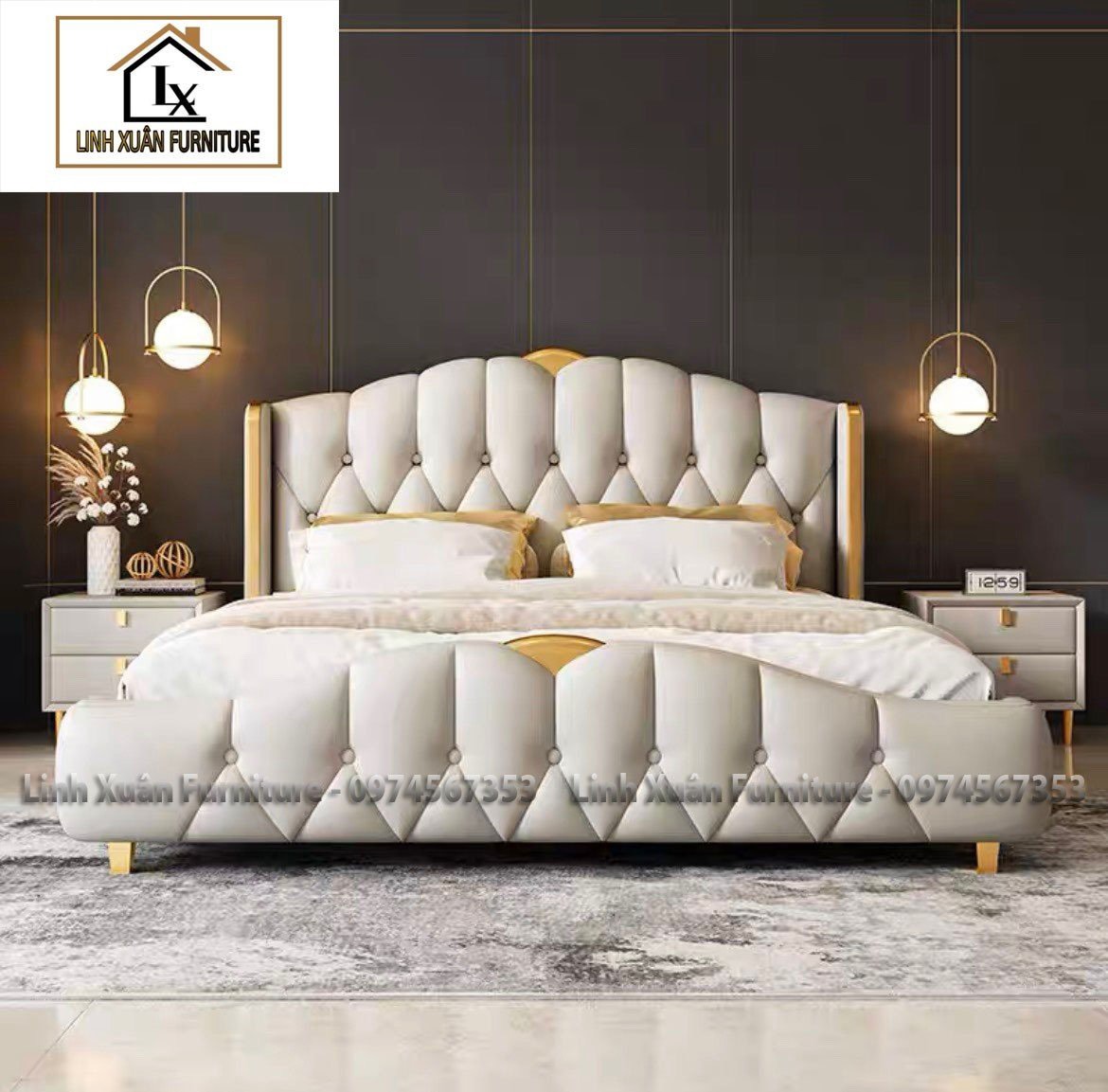 Giường NS409 ( 1.8m x 2m )