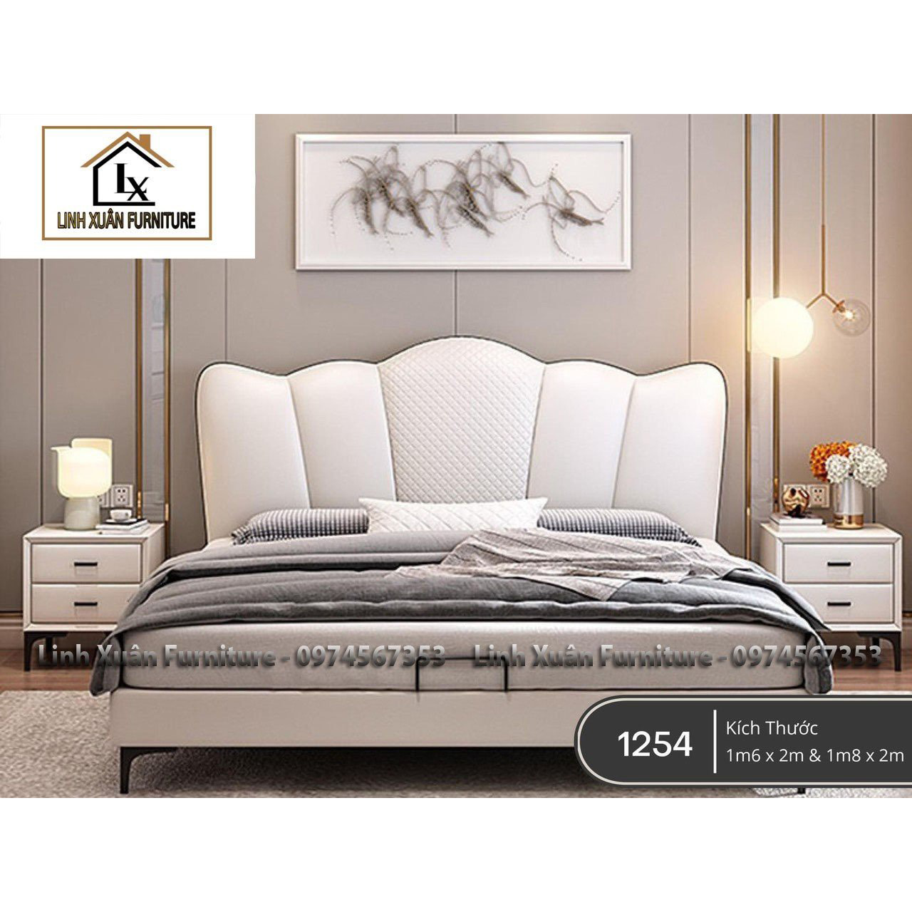 Giường NS511 ( 1.6m x 2m )
