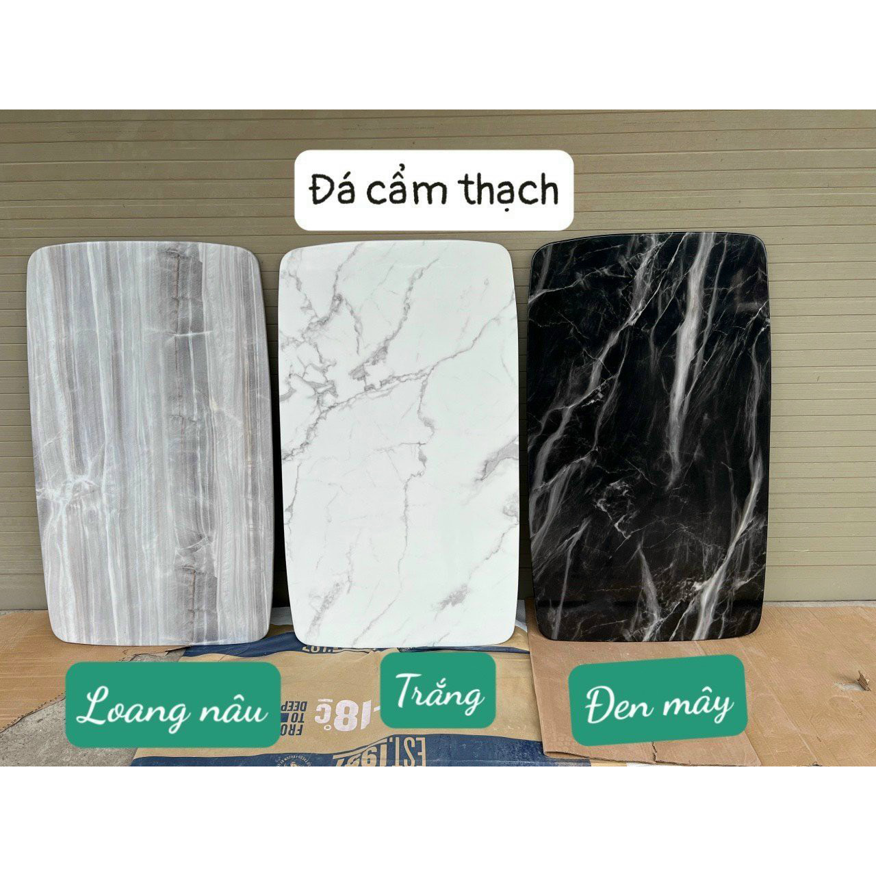 Mặt bàn đá Cẩm Thạch 1m4