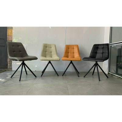 Ghế ăn Loft chấm bi - Chân chụm xoay