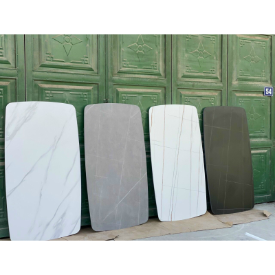 Mặt bàn đá Ceramic nhám 1m8